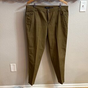 Lafayette 148 New York Olive Green Trousers